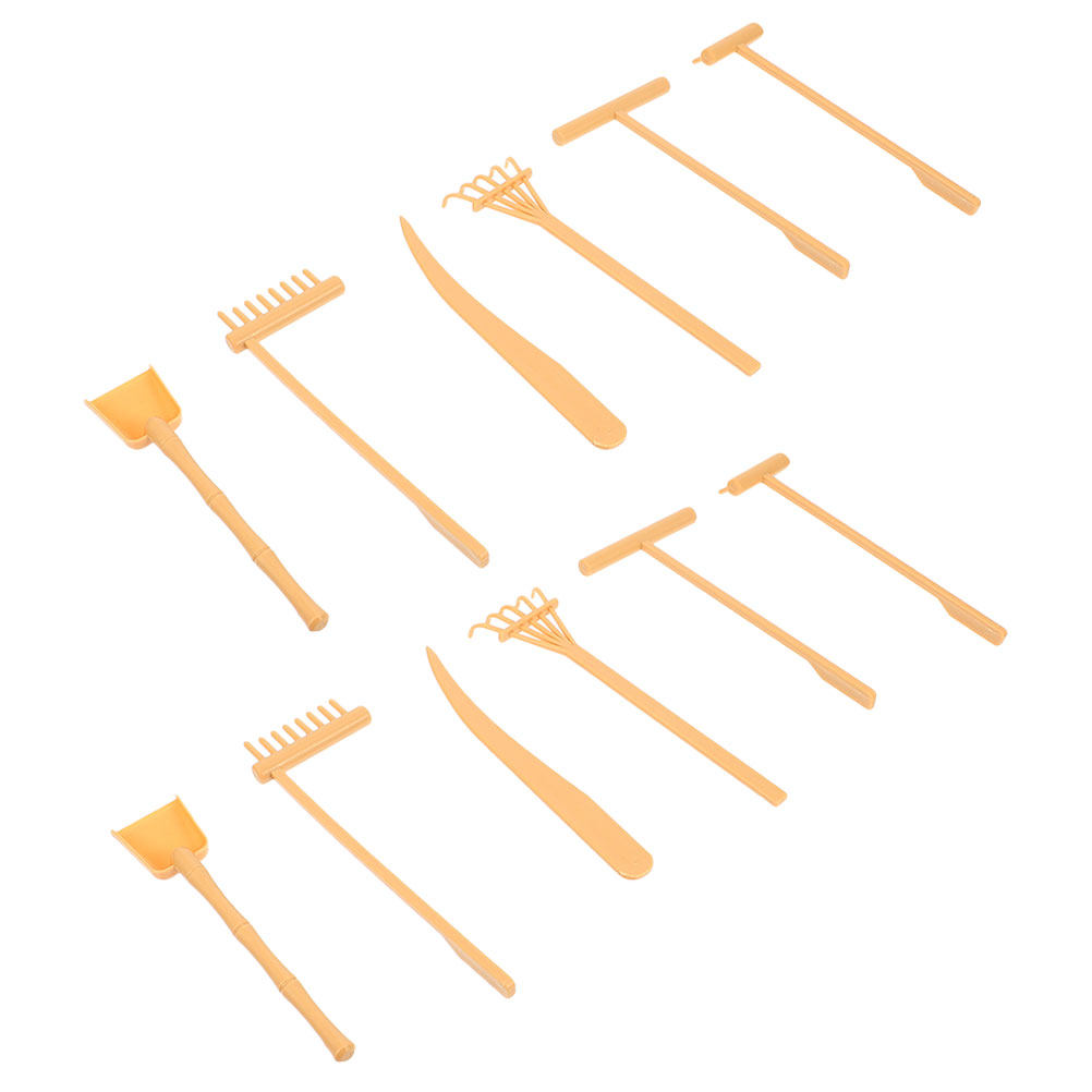 Gardening Tools Drawing - 2 Set di Rastrelli per Tavolo