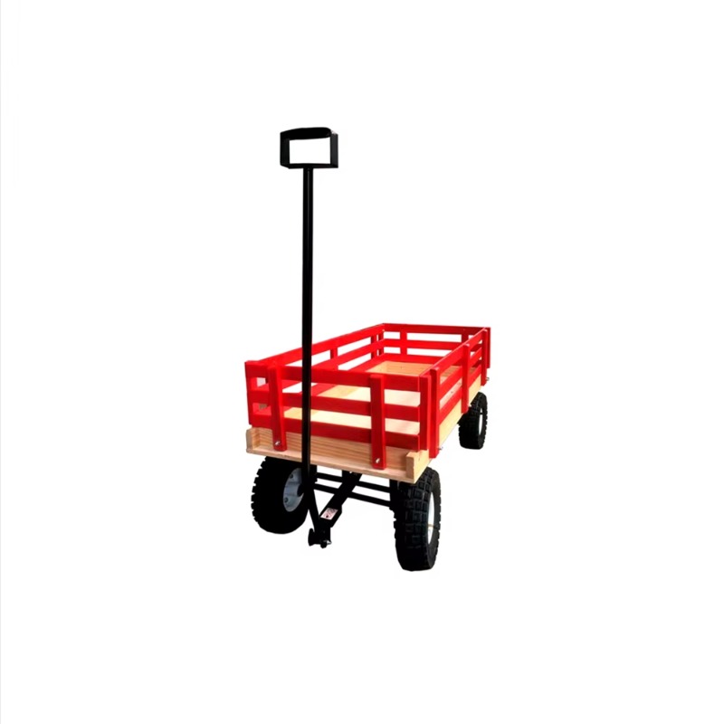 Quality Gardening Tools For Kids - Carrello da Giardino Pieghevole in Legno