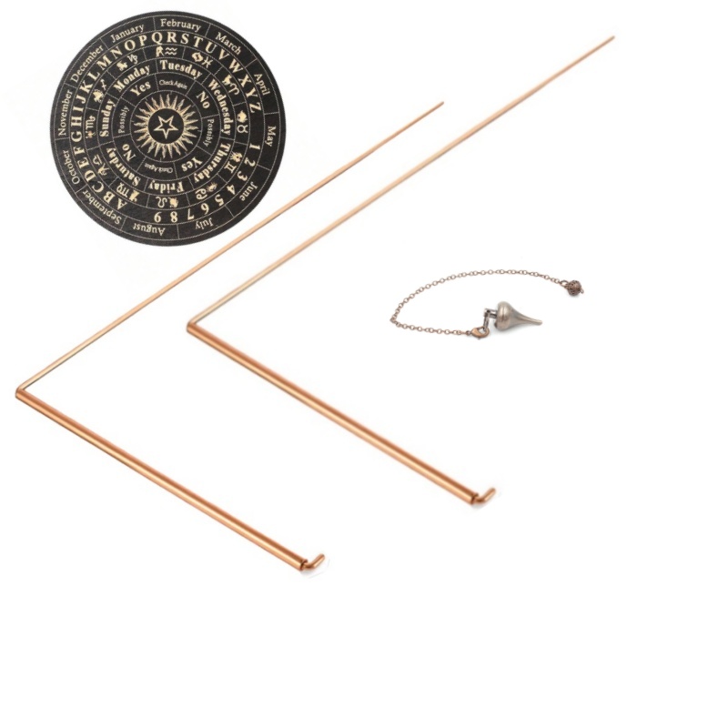 Gardening Tools Gift Set - Kit di 4 Bacchette per Rabdomanzia
