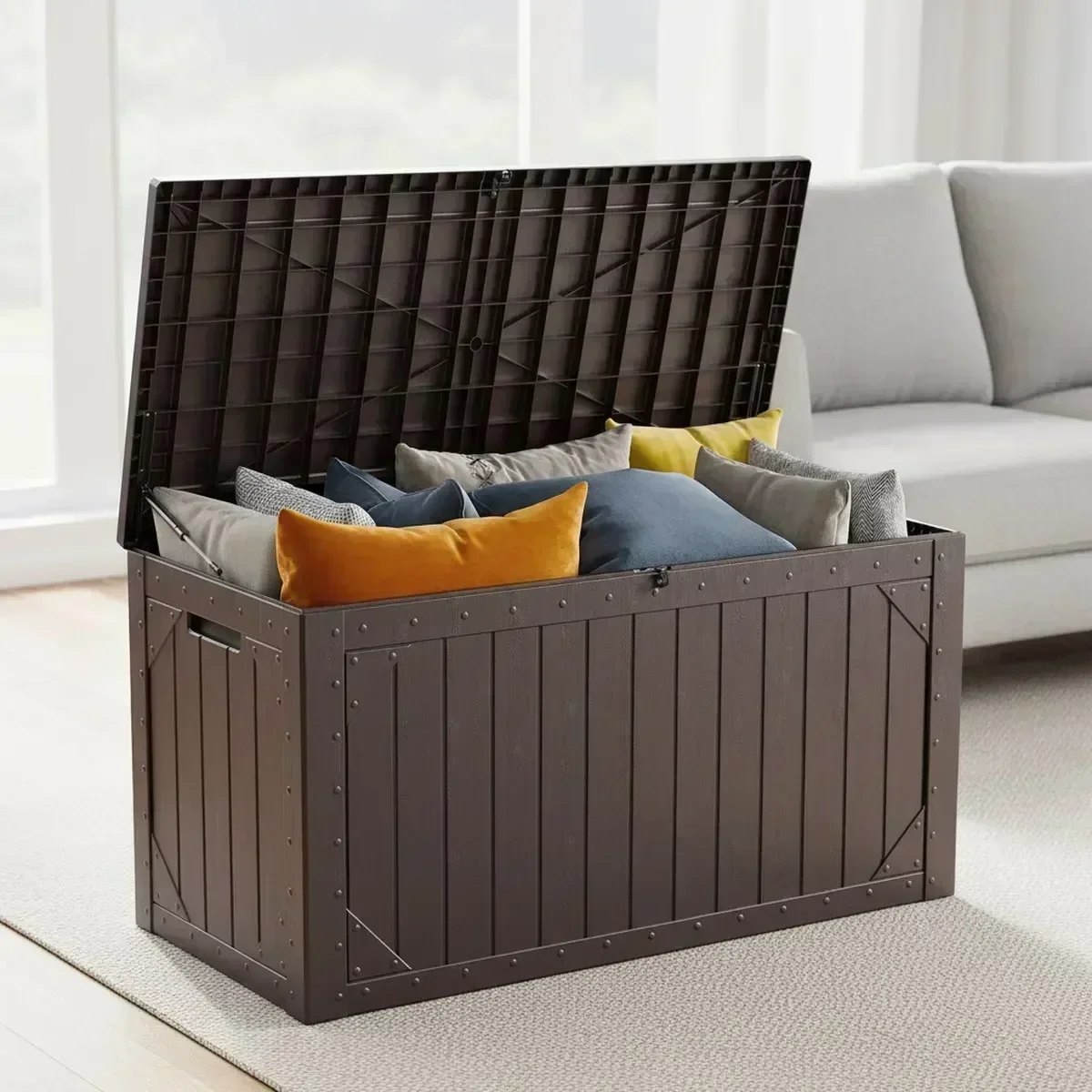 Gardening Tools Box - Grande Contenitore Impermeabile per Attrezzi da