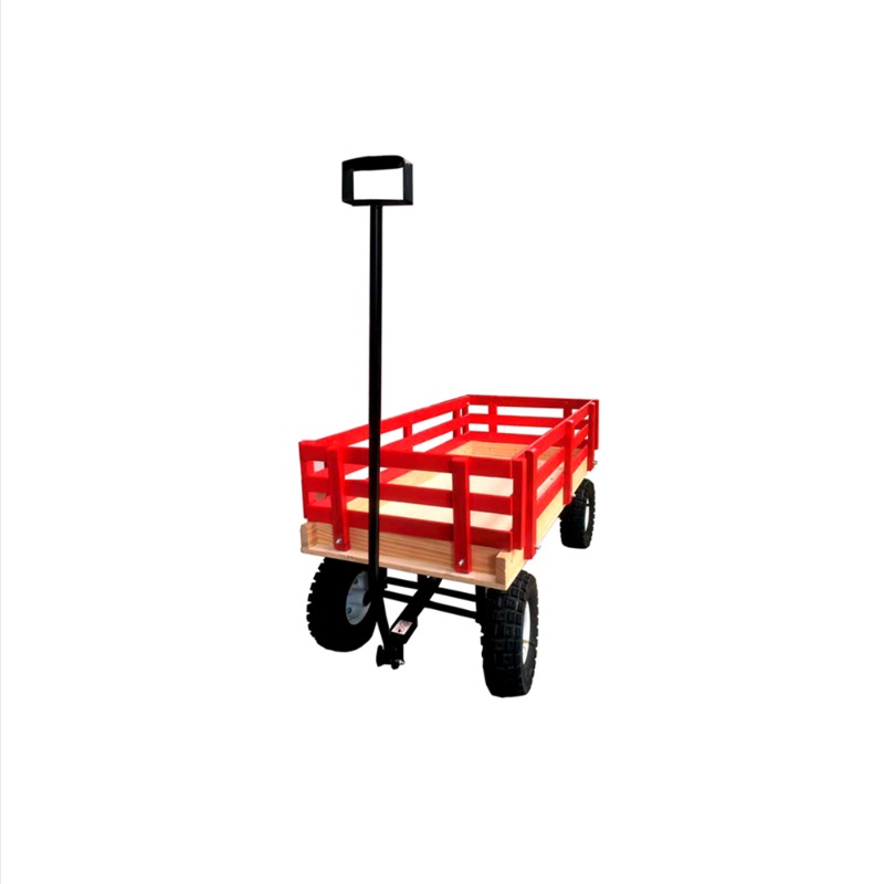 Quality Gardening Tools For Kids - Carrello da Giardino Pieghevole in Legno
