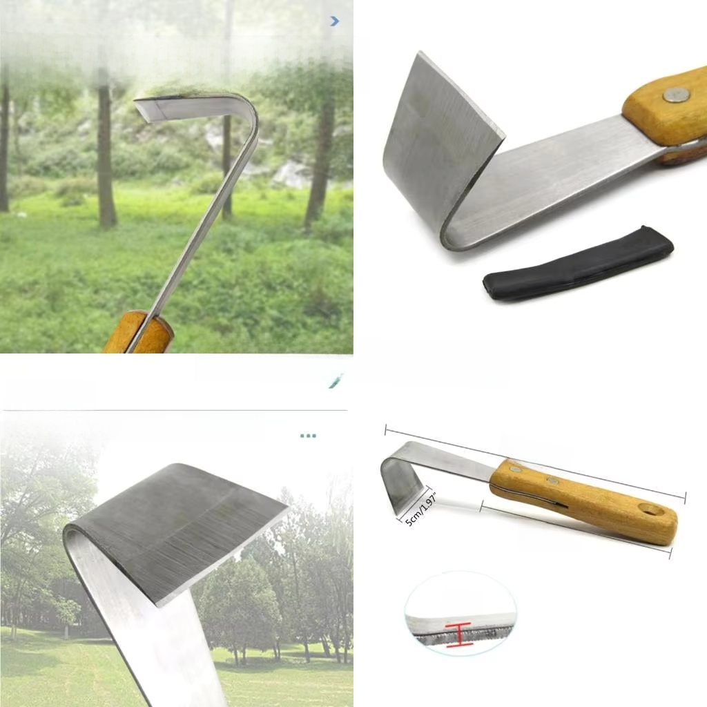 Gardening Tools Drawing - D84F Attrezzo per Scortecciare Alberi, Raschiare