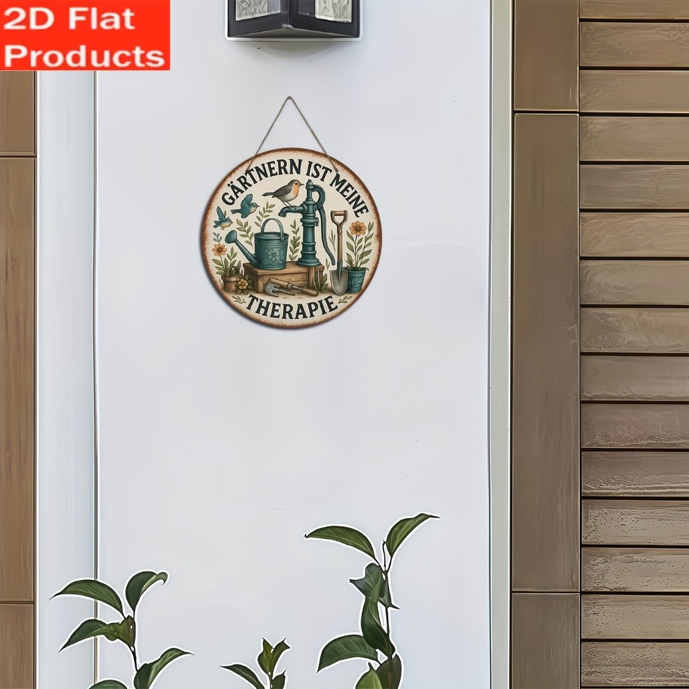 Piatto 2D: 1 cartello da giard - Gardening Tools German recensione e prezzo