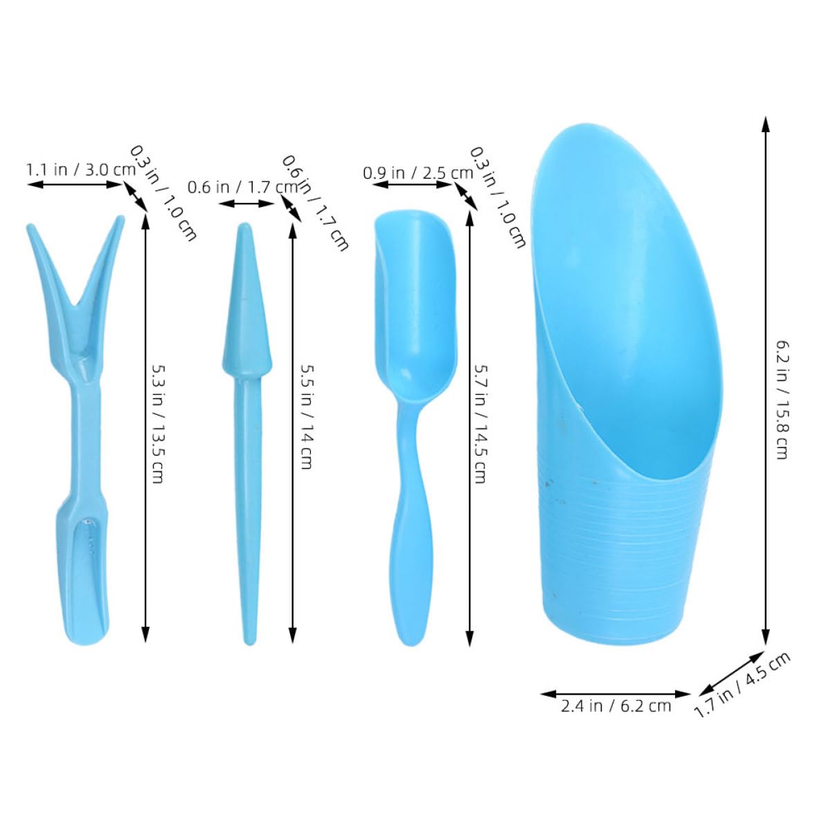4 pz/set, plastica durevole se - Gardening Tools Brands recensione e prezzo