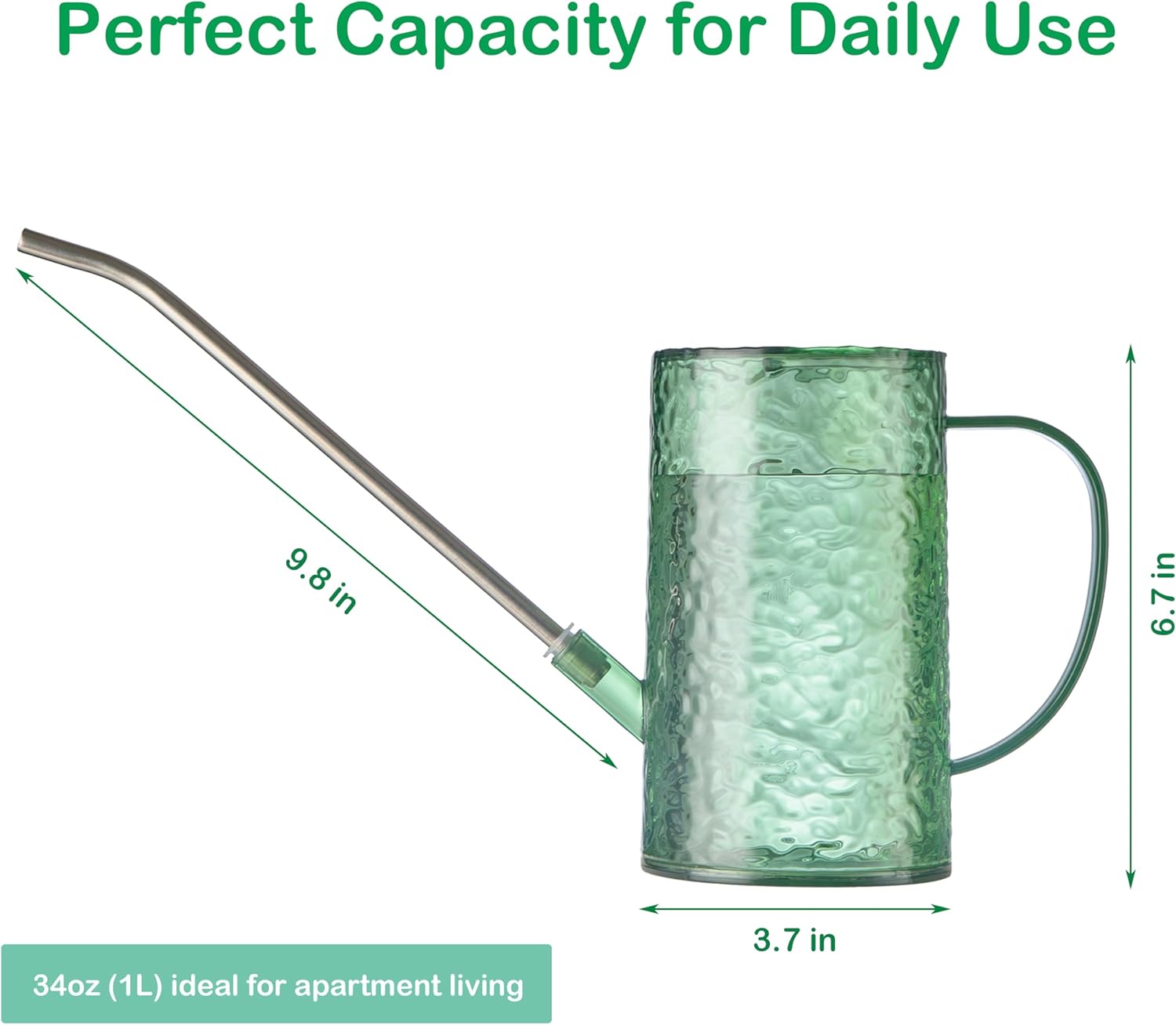 Piccolo annaffiatoio per piant - Watering Can Long Spout recensione e prezzo