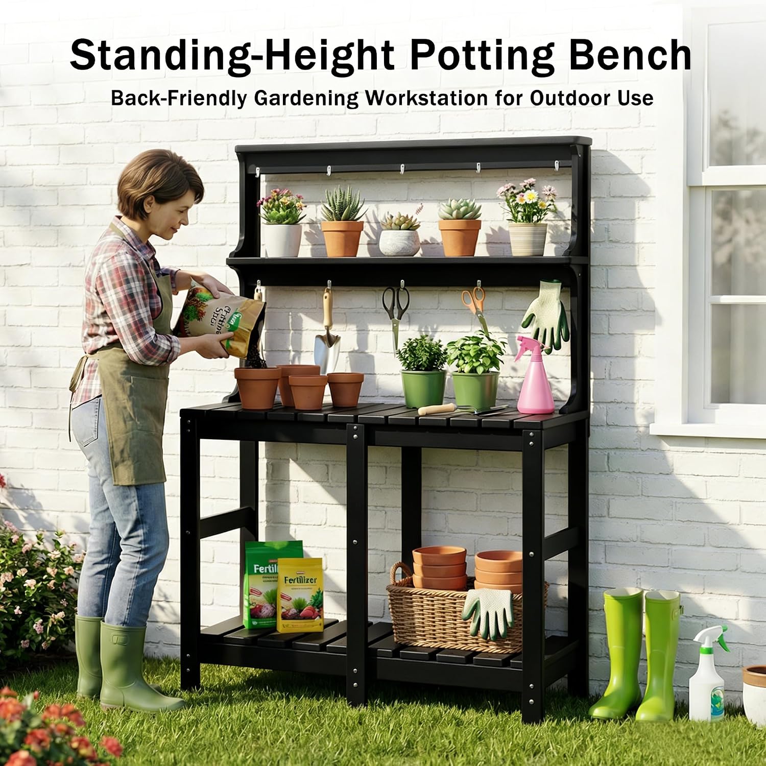 Tavolo da Giardinaggio in HDPE - Gardening Tools Toolstation recensione e prezzo