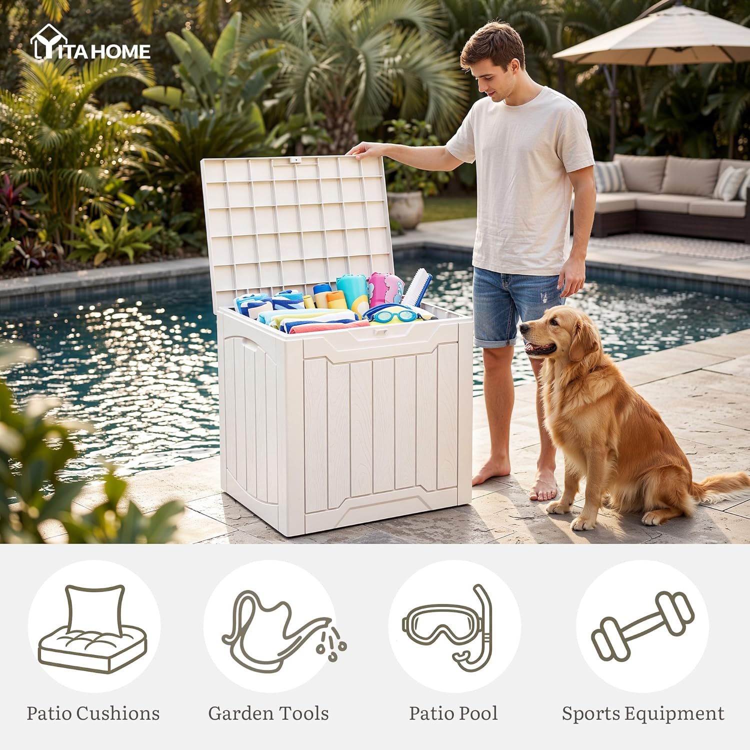 Set di 2 contenitori da estern - Gardening Tools Box recensione e prezzo