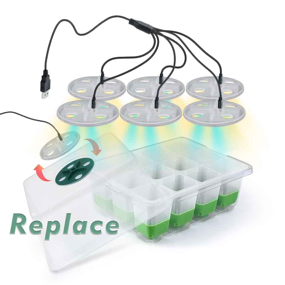 LED Grow Light Seedling Starte - Gardening Tools Box recensione e prezzo