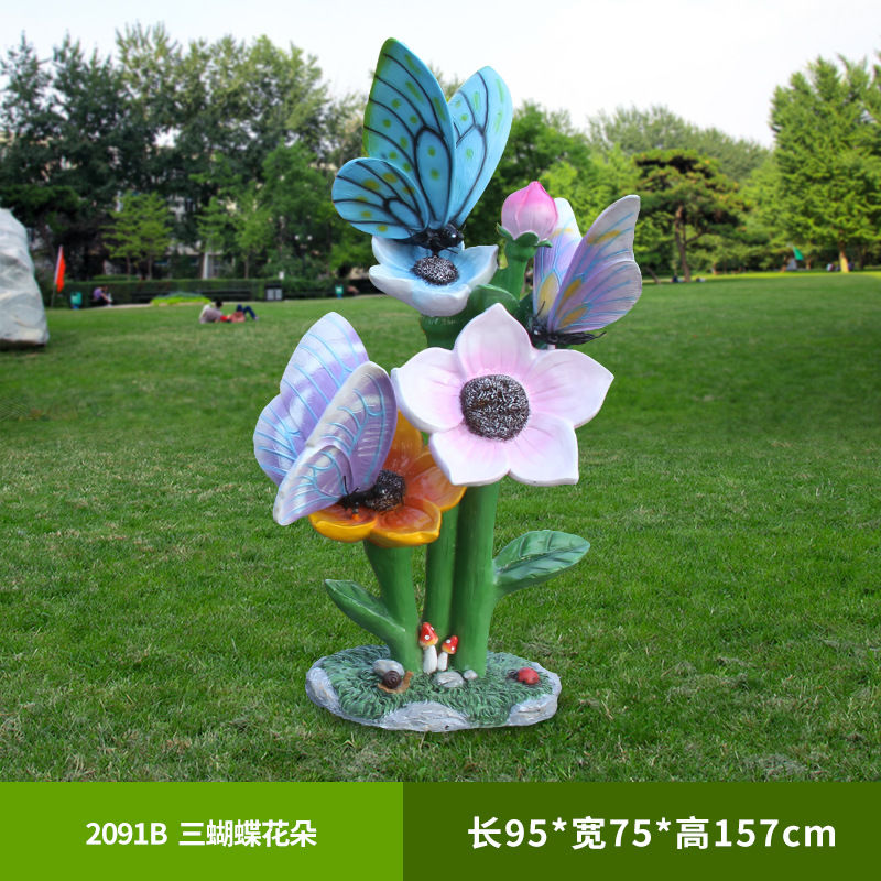 Scultura di fiori di farfalla  - Gardening Tools Photo recensione e prezzo