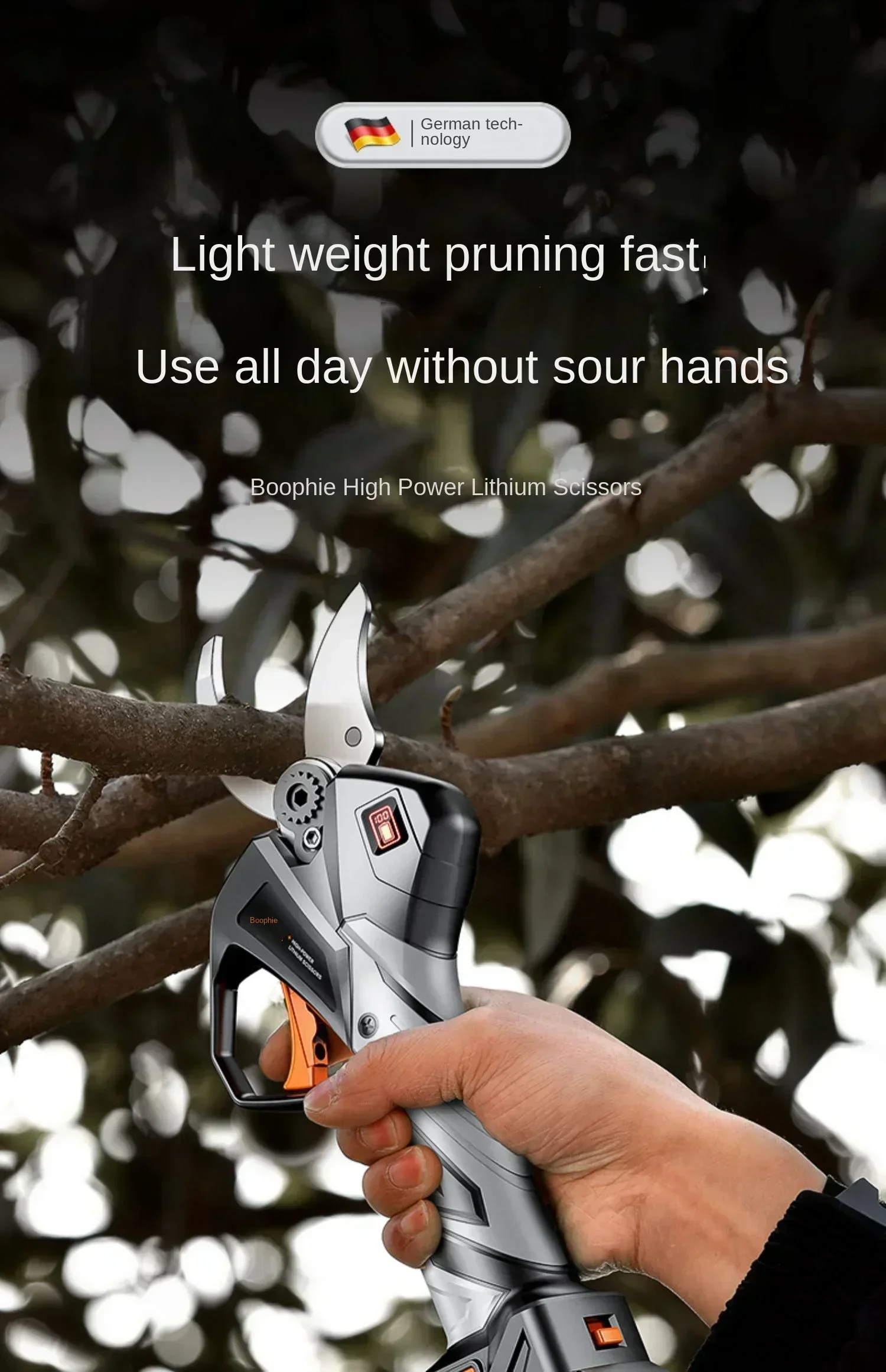 Cesoie elettriche da potatura  - Gardening Tools German recensione e prezzo
